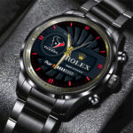 Houston Texans x Rolex Black Stainless Steel Watch - MAITM13131
