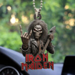 Iron Maiden Custom Shape 2-sided Acrylic Car Ornament – TMTHU1172