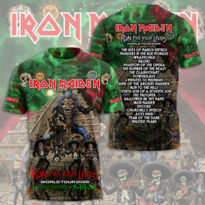 Iron Maiden 3D Apparel - TMTHU1124