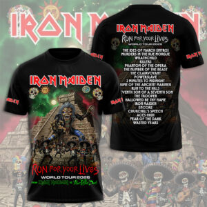 Iron Maiden 3D Apparel - TMTHU1131