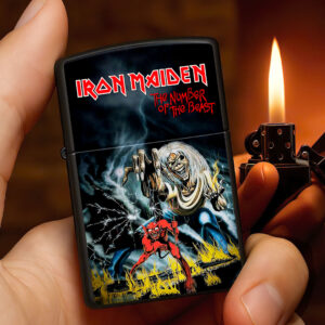 Iron Maiden Zippo Lighter Case (No Insert) - TMTHU1058