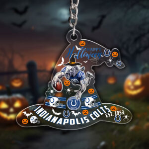 Indianapolis Colts Custom Shape 1-side Printed Acrylic Keychain - HOATT12977