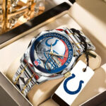 Indianapolis Colts Alloy Luxury Quartz Watch - TANTN16326