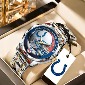 Indianapolis Colts Alloy Luxury Quartz Watch - TANTN16326