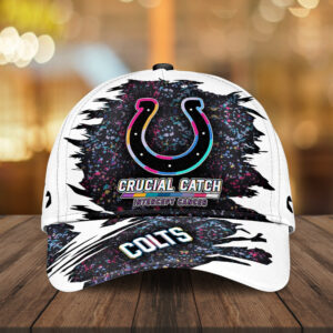 Indianapolis Colts x Crucial Catch Intercept Cancer Classic Cap - MAITM12960
