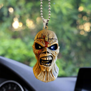 Iron Maiden Custom shape 2-sided Acrylic Car Ornament - GNE NEW453