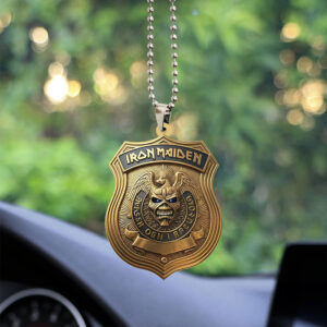 Iron Maiden Custom shape 2-sided Acrylic Car Ornament - GNE NEW460