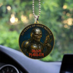 Iron Maiden Custom shape 2-sided Acrylic Car Ornament - TANTN 13514