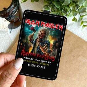 Personalized Iron Maiden ID Badge Holder - TANTN 14606