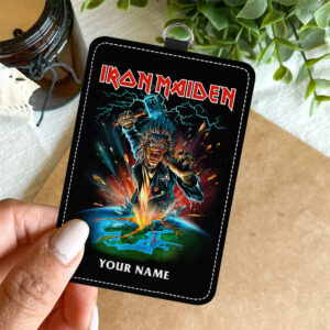Personalized Iron Maiden ID Badge Holder - TANTN 14725
