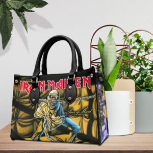 Iron Maiden Leather HandBag - HOATT 11372
