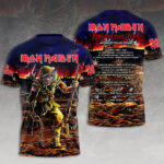 Iron Maiden 3D Apparel - HOATT13475