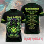 Iron Maiden World Tour 2025-2026 3D Apparel – GNENEW621