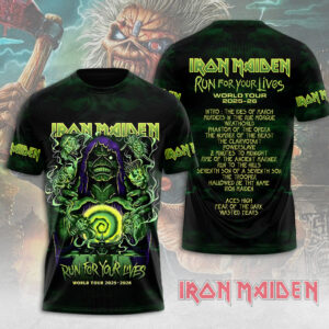 Iron Maiden World Tour 2025-2026 3D Apparel – GNENEW621