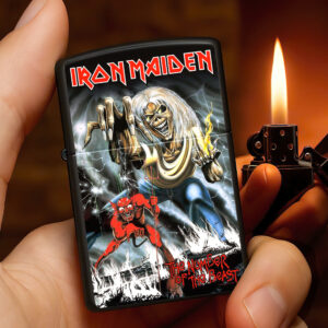 Iron Maiden Zippo Lighter Case (No Insert) - TANTN16698