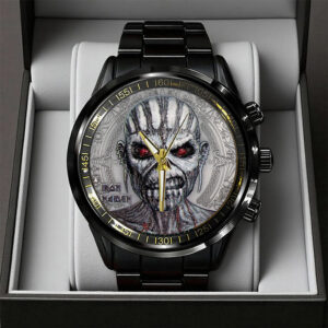 Iron Maiden Black Stainless Steel Watch - TANTN16211