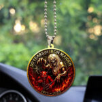 Iron Maiden Custom shape 2-sided Acrylic Car Ornament - TANTN 13501