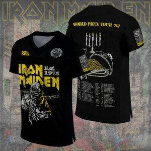 Iron Maiden 3D Football Jersey - TANTN 14393