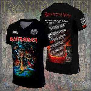 Iron Maiden 3D Football Jersey - TANTN 14585