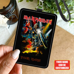Personalized Iron Maiden ID Badge Holder - TANTN 14726