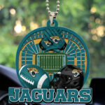 Jacksonville Jaguars Custom shape 2-sided Acrylic Car Ornament - TMTHU745