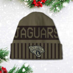 Jacksonville Jaguars 2025 Salute to Service Beanie Hat - TANTN16561