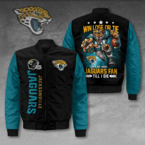Jacksonville Jaguars 3D Bomber Jacket - HOATT12810