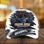 Jacksonville Jaguars x Crucial Catch Intercept Cancer Classic Cap - MAITM12961