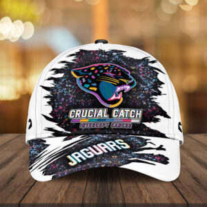 Jacksonville Jaguars x Crucial Catch Intercept Cancer Classic Cap - MAITM12961
