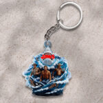 Jaws Custom Shape 2-sided Keychain - HOATT12566