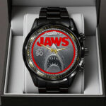 Jaws 50 Years Anniversary Black Stainless Steel Watch - TANTN16994