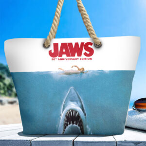 Jaws Hemp Rope Tote Bag - TANTN 14196