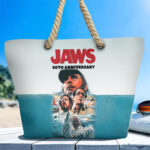 Jaws Hemp Rope Tote Bag - TANTN 14198