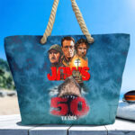 Jaws Hemp Rope Tote Bag - TANTN 14199
