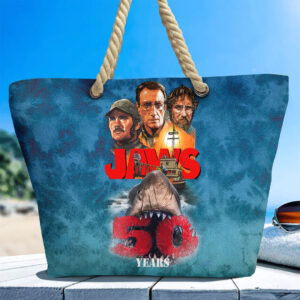 Jaws Hemp Rope Tote Bag - TANTN 14199