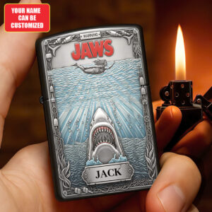 Personalized Jaws Zippo Lighter Case (No Insert) - TANTN16255