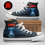 Jaws High Top Canvas Shoes - GNE 3448