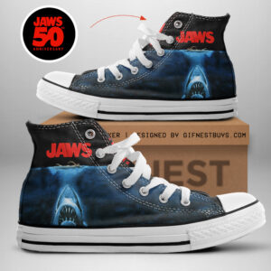 Jaws High Top Canvas Shoes - GNE 3448
