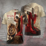 Jesus The Way The Truth The Life 3D Apparel – TANTN16228