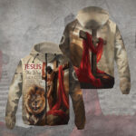 Jesus The Way The Truth The Life 3D Windbreaker Jacket - TANTN16230