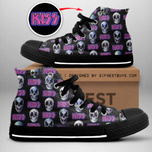 KISS High Top Canvas Shoes - GNE 577
