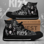 KISS High Top Canvas Shoes - GNE 2798