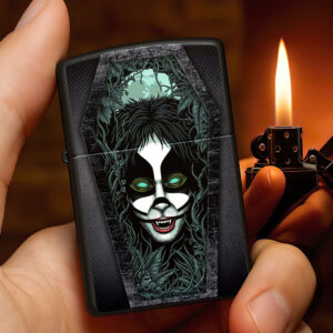 KISS x The Catman Coffin Zippo Lighter Case (No Insert) - GNE4469