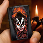 KISS x The Demon Coffin Zippo Lighter Case (No Insert) – GNE4466