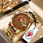 Kansas City Chiefs 65th Anniversary 2025 Alloy Luxury Quartz Watch - TANTN16494