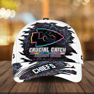 Kansas City Chiefs x Crucial Catch Intercept Cancer Classic Cap - MAITM12962