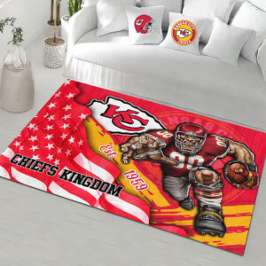 Kansas City Chiefs Rectangular Rug - HOATT13165