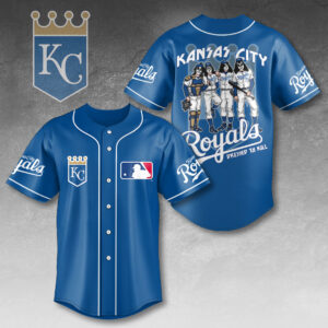 Kansas City Royals x KISS Baseball Jersey - HOATT13410