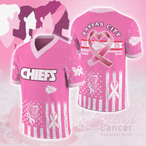 Kansas City Chiefs x Breast Cancer Awareness 2025 3D Football Jersey - MAITM12882