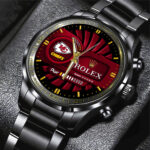 Kansas City Chiefs x Rolex Black Stainless Steel Watch - MAITM6421